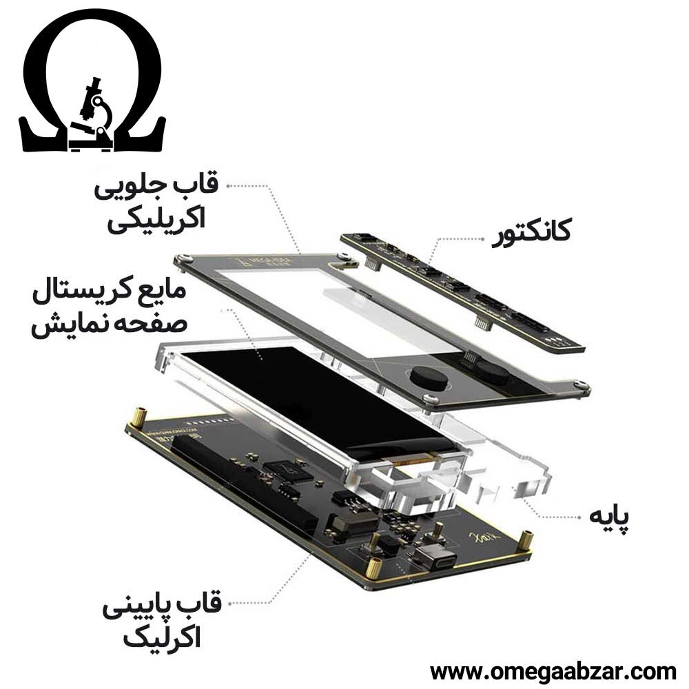 پروگرمر باتری مدل QianLi Clone Man پروگرمر باتری مدل QianLi Clone Man